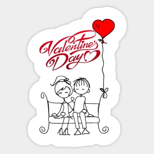 Valentine's Day Sticker